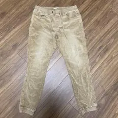 格安❗️BAYFLOW ベージュ コーデュロイイージーパンツ　サイズ4