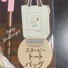 PEANUTS スヌーピービッグトートバッグ