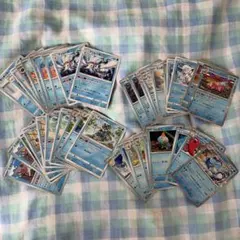 ポケモンカード みずタイプ　水　70枚セット