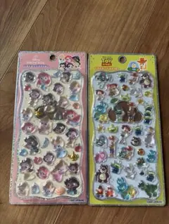 正規品⭐︎プチドロップステッカー　プリンセス&トイストーリー
