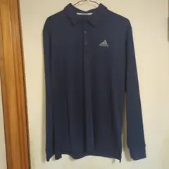 アディダス長袖ポロシャツ（未使用に近い）
