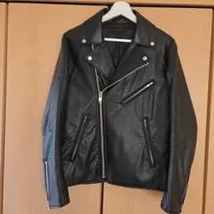 UNIQLO ライダースジャケット ブラック