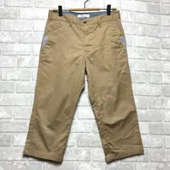 チノパン S メンズ ベージュ カジュアル ベーシック 動きやすい ロールアップのサムネイル