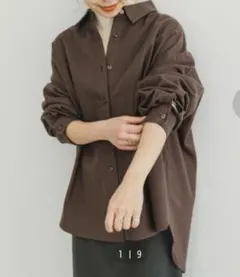 URBAN RESEARCH ブラウン 長袖シャツ