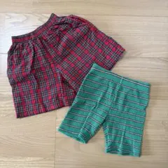 オルセンオルセン ハーフレギンス ハーフパンツ セット