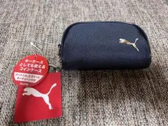 新品　未使用　タグ付き PUMA コイン&キーケース　ネイビー キーホルダー付き