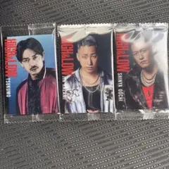 HIGH&LOW ウエハース　九十九　風見仁　尾々地真也