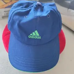 adidas 青 キャップ OSFX (57-60cm)