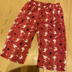 【値下げ】ユニクロ　リラコ　マリメッコ　花柄 ハーフパンツ　130 レーヨン