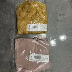 イエロー・ピンク ショーツ 2点セット M