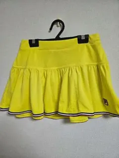 FILA テニススコート イエロー Mサイズ