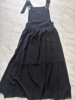 DAYCLOSET サロペットスカート ブラック Mサイズのサムネイル