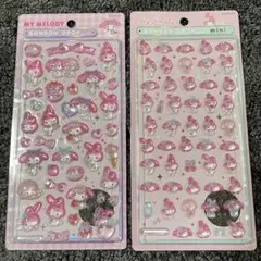 【国内正規品】ボンボンドロップシール サンリオ マイメロディ 2枚セット