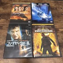 【送料込】洋画DVD 4本セット(ナショナルトレジャー他)