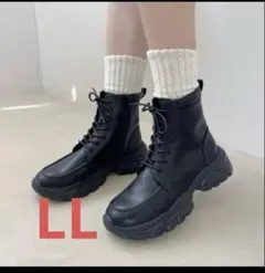 オリエンタルトラフィック【25秋冬新作】スニーカーソール編み上げブーツ　LL