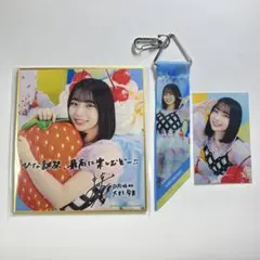 日向坂46 ひなコレ チャレンジくじ B賞 C賞 色紙 キーホルダー 小坂