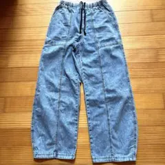 GUIコクーンジョガープルオンパンツ デニム