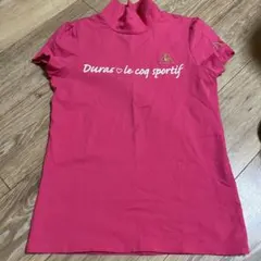 le coq sportif ピンクポロシャツ Mサイズ