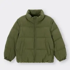 GU kids ヒートパデット　2way ブルゾン