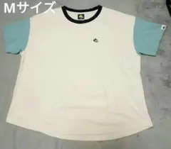 M◇ LOGOSparkロゴスパーク◇ワンポイントバイカラー半袖Tシャツ綿100のサムネイル