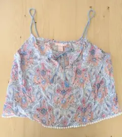 Victoria's Secret XS ペイズリー ルームウェアキャミソールのサムネイル