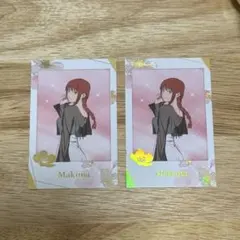 チェンソーマン プリンスホテル トレーディングカード マキマ　レア　2点