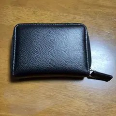 レザー財布ブラック