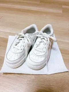 Nike Air Force ホワイト スニーカー　キッズ　16cm ナイキ