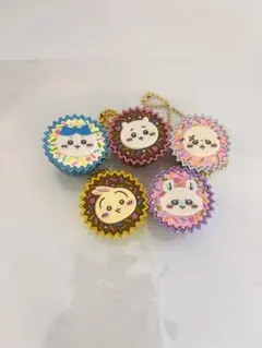 ちいかわ 手作りおやつチャーム 平成女児チョコ 全5種コンプリート