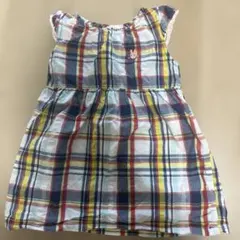 HOT BISCUITS チェック柄 ワンピース 100