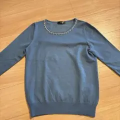 アールユー　ru ニット　ブルーのサムネイル