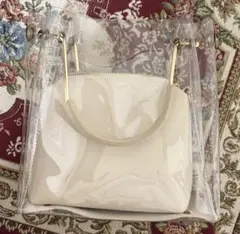 透明バッグ 痛バ 白 ホワイト