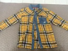 BABYDOLL チェック柄長袖シャツ　120cm
