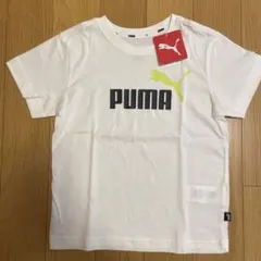 プーマ　tシャツ 半袖 男の子　夏服　130㎝　ホワイト　白　お値下げ不可