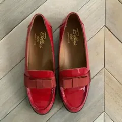 レア✴︎ ディエゴベリーニ ローファー スリッポン レッド×レッド