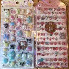 うるちゅるポップシール　サンリオみんな、うるちゅるミニ　ピンク