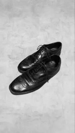 FLORSHEIMフローシャイムブラックレザーウィングチップドレスシューズのサムネイル
