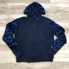 古着 NIKE ナイキ コットンジップアップパーカー L フーディー