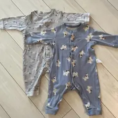 ユニクロ　ロンパース　70