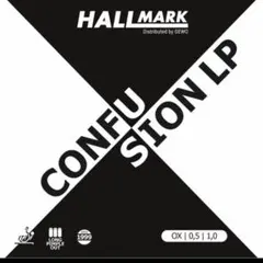 黒　CONFUSION LP　卓球　粒高　イボ　ラバー　0.5mm 人気　粒
