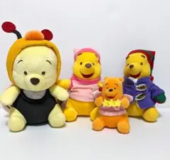 Disney ディズニー くまのプーさん ぬいぐるみ 6点 まとめ セット