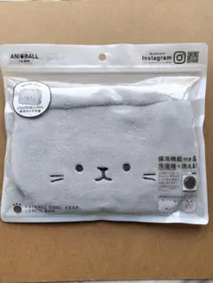 アニボール 保冷ランチ巾着 盛り付け簡単お弁当箱用 ネコボールのサムネイル