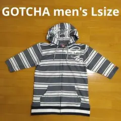 GOTCHA men's7分丈パーカー Lsize