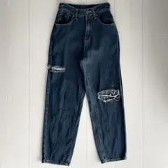 ZIDDY ダメージ デニム パンツ