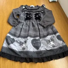 Majolica KUROMI 七分袖ワンピース 100cm