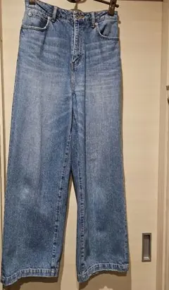 サニーレーベル　ワイド　デニム