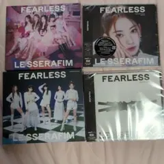 未開封 LE SSERAFIM FEARLESS 　ソロジャケ　通常　サクラ