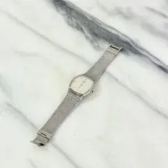 稼働品】 Vintage Seikoクレドール 腕時計 スクエア シルバー - メルカリ