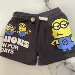 ZARA ミニオンズ　ショートパンツ　2y 90 サイズ