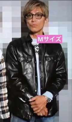 MASSES マシス　木村拓哉　レザーシャツのサムネイル